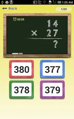 Math Training android App screenshot 4